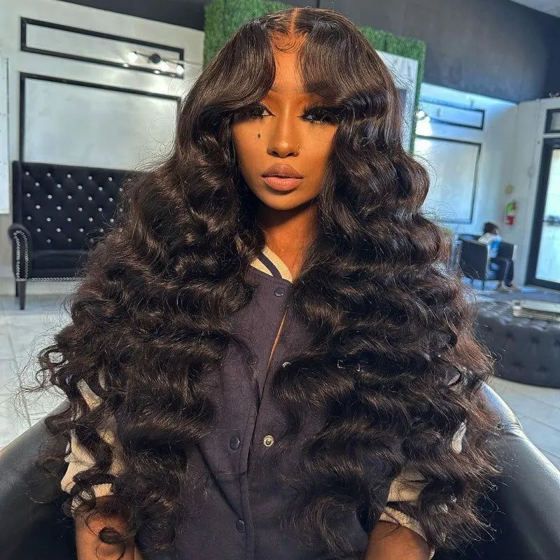 OhMyPretty Loose Deep 13x4 Lace Front Wig with Pre-plucked Edges