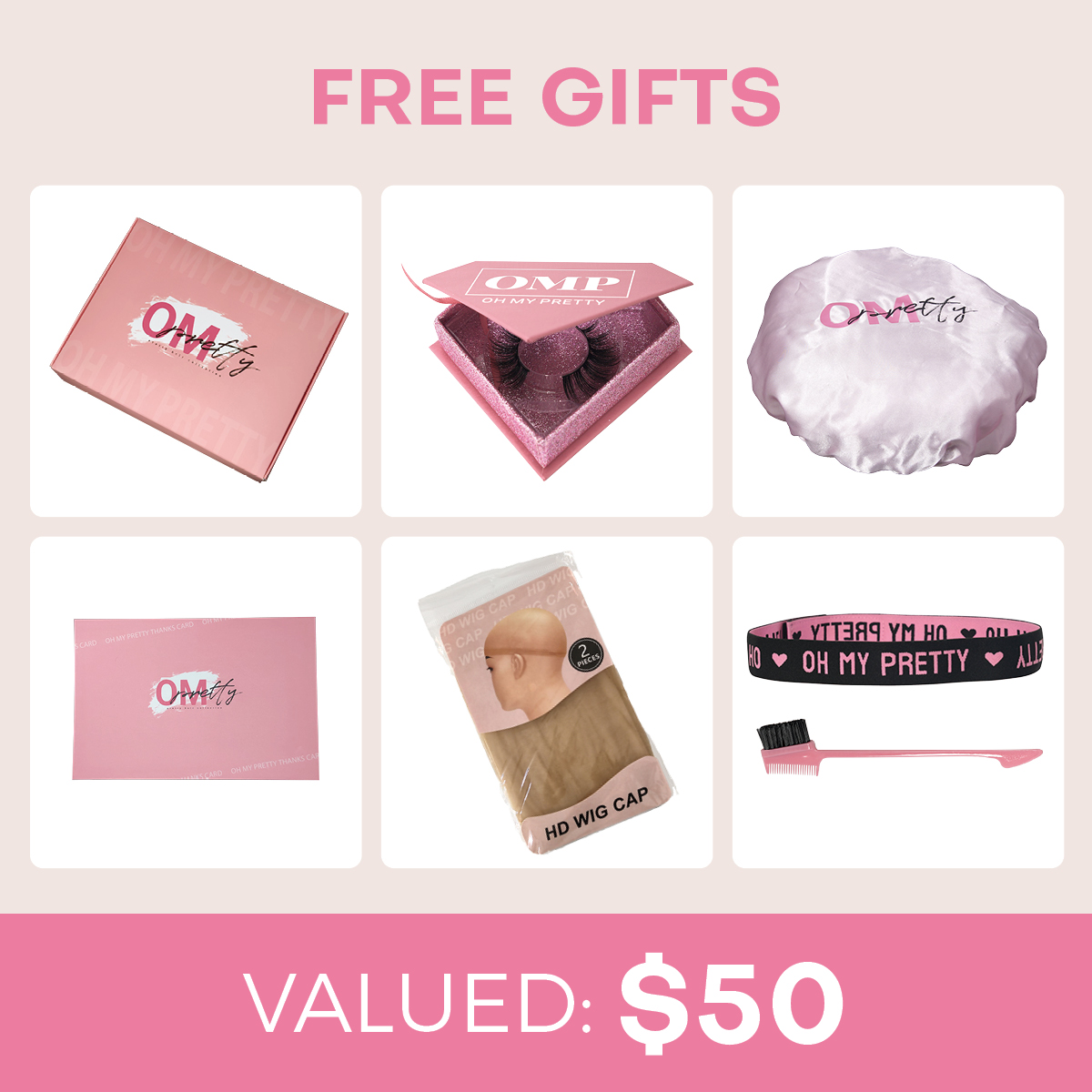 OhMyPretty Straight 13x4 Lace Front Wig with Pre-plucked Edges