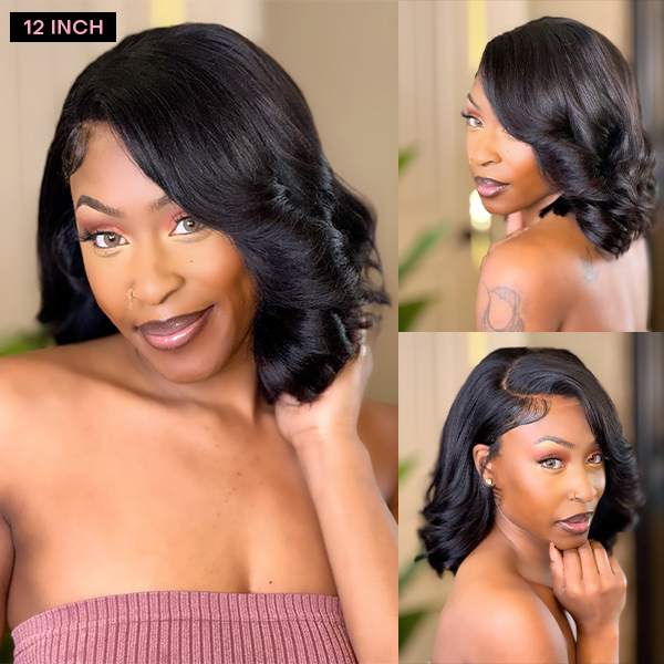 OhMyPretty M Cap Yaki Straight 9x6 Wear Go Wig Pre-Bleached Tiny Knots Glueless Wig