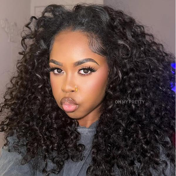 Water Wave Crochet Human Hair for Natural Boho Braids Miracle Knots Ready Time-Saving Pre-Separated Tangle Free