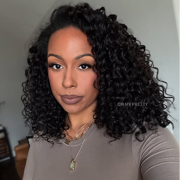 Water Wave Crochet Human Hair for Natural Boho Braids Miracle Knots Ready Time-Saving Pre-Separated Tangle Free