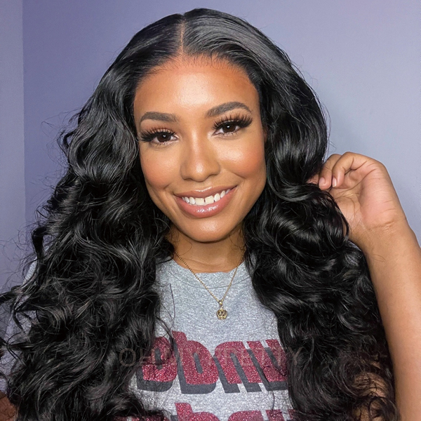 Flash Sale | Glueless Ocean Wave Wear Go 6x4 HD Lace Wig With Pre-plucked Edges