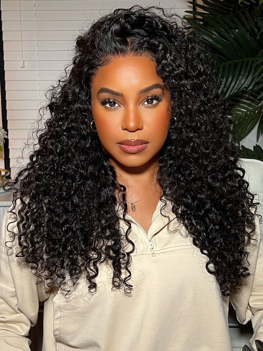 [Flash Sale]16inch Water Wave 7x5 Lace 180% Wear Go Pre plucked &Pre Bleached & Pre Cut Glueless Wig