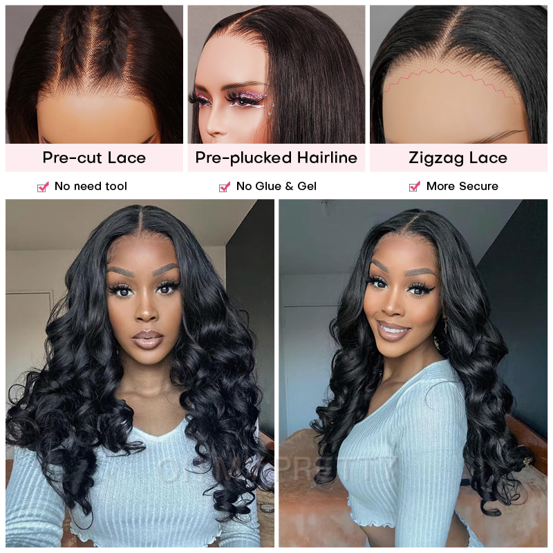 Flash Sale | Glueless Ocean Wave Wear Go 6x4 HD Lace Wig With Pre-plucked Edges