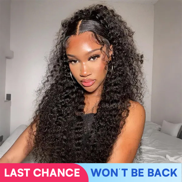 Luxury Wear Go 13x6 Water Wave Glueless Wig HD Lace Front Wig Real Ear To Ear With Invisi Draw-string Wig