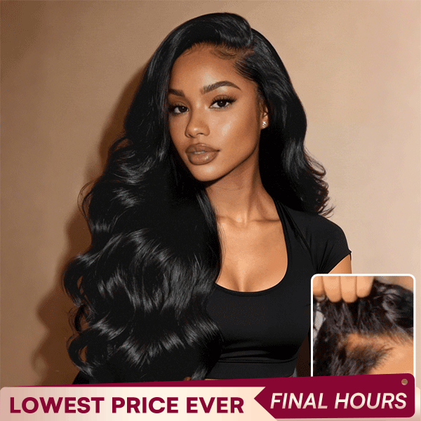Luxury Wear Go 13x6 Body Wave Glueless Wig HD Lace Front Wig With Invisi Draw-strings