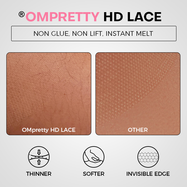 Layered Fluffy Blowout Style Bob Wear Go Glueless 7x5 Lace Closure Wig Yaki Straight HD Lace/ Brown Color Transparent Wig