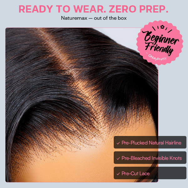 Luxury Wear Go 13x6 Body Wave Glueless Wig HD Lace Front Wig With Invisi Draw-strings