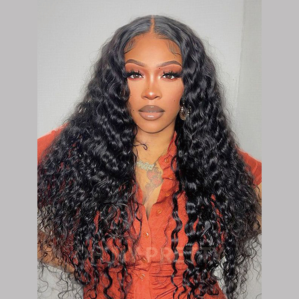 deep wave v part wig