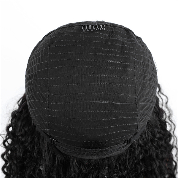 deep wave v part wig 3D dome cap