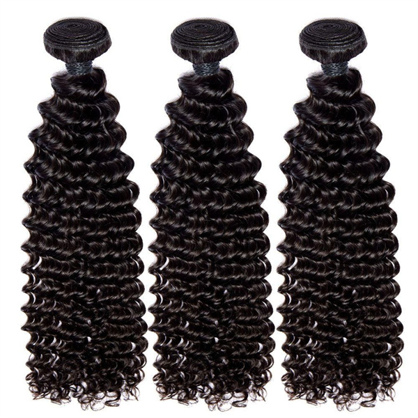 OhMyPretty Deep Curly Virgin Human Hair 3 Bundles