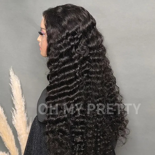 Wear Go Loose Deep Wave Glueless 6x4 HD Lace Wig With Precut Lace And Preplucked Hairline