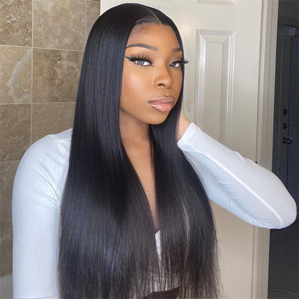 Straight Human Hair Wig 5*5 Lace Closure Wig