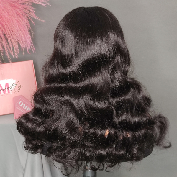 OhMyPretty Wear Go Glueless Ocean Wave 6x4 HD Lace Wig With Pre-plucked Edges