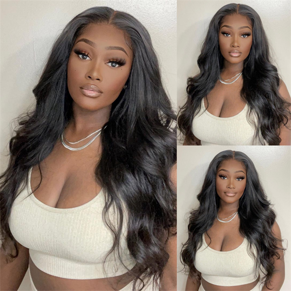 Body Wave Human Hair Wig 5*5 Lace Closure Wig
