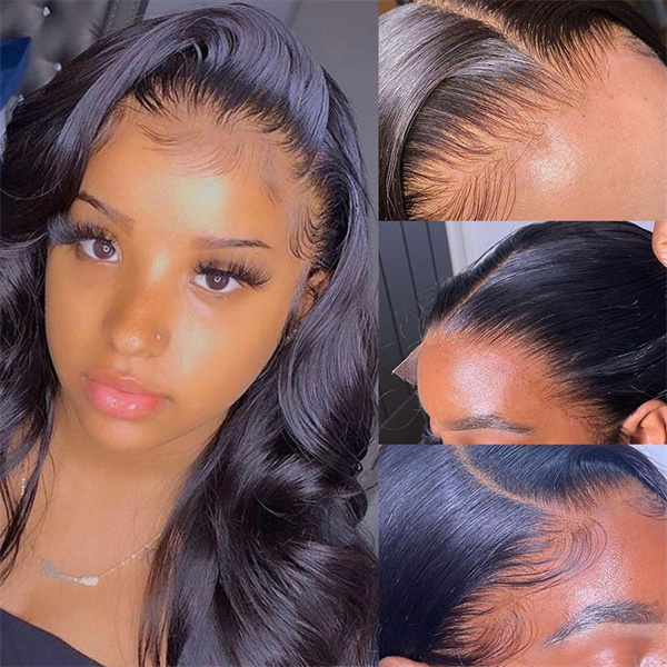 Body Wave Human Hair Full Lace Wig