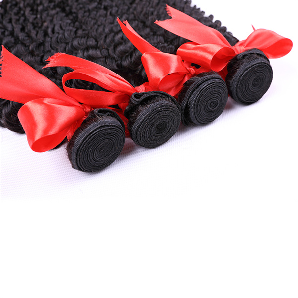 OhMyPretty Deep Curly Virgin Human Hair 4 Bundles