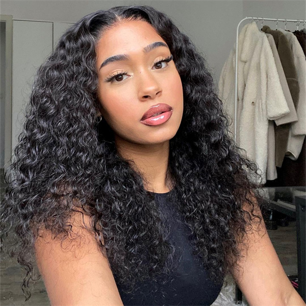 Water Wave Human Hair Wig 13*6 Lace Front Wig