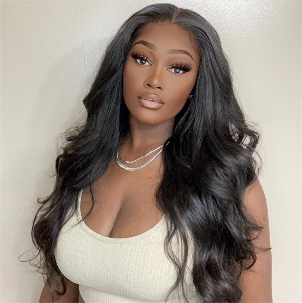 Body Wave Human Hair Wig 5*5 Lace Closure Wig